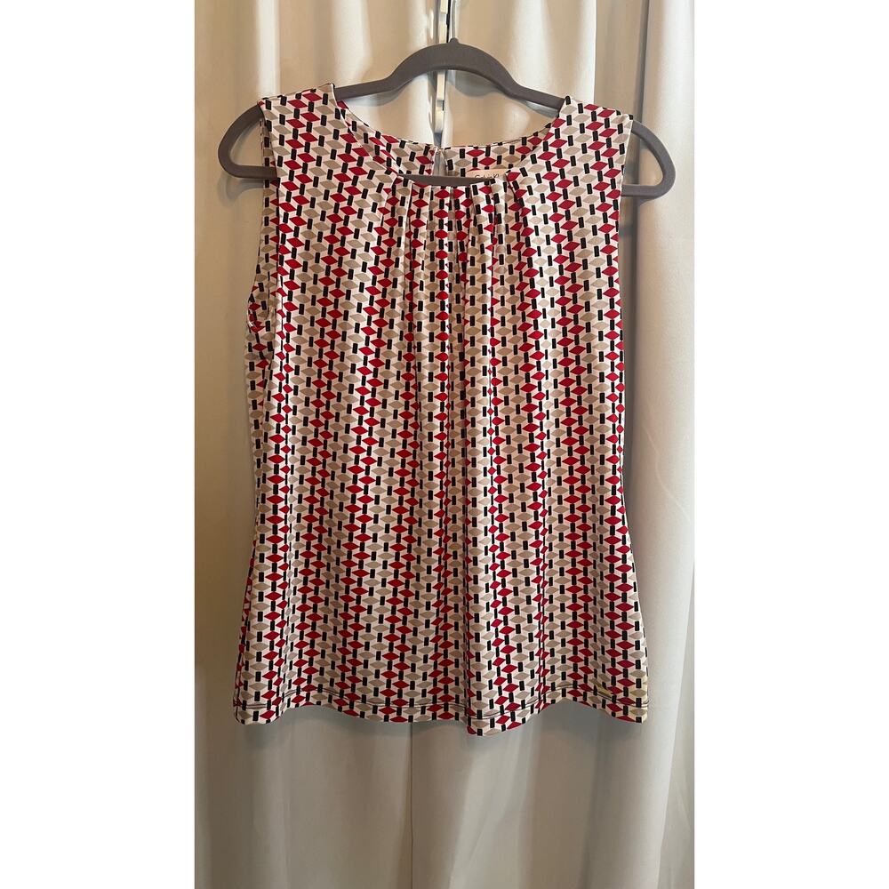 Calvin Klein sleeveless top size large multicolor
